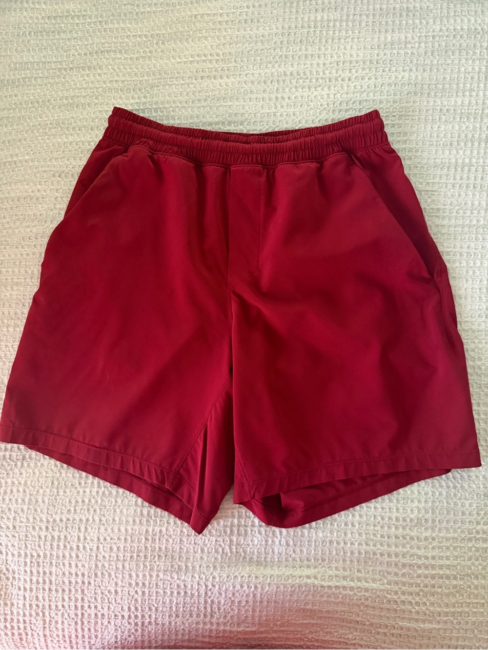 Men's Lululemon Athletic Red Shorts